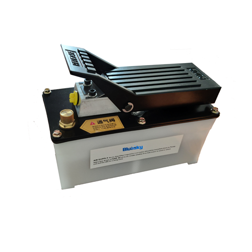 Hydraulic air foot pump