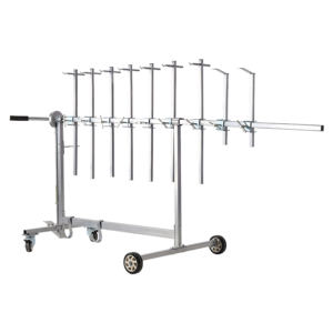 Auto adjustable mobile paint Panel Stand