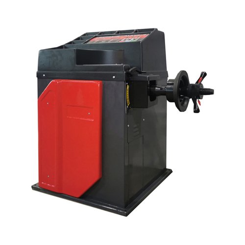 Car wheel balancing machine