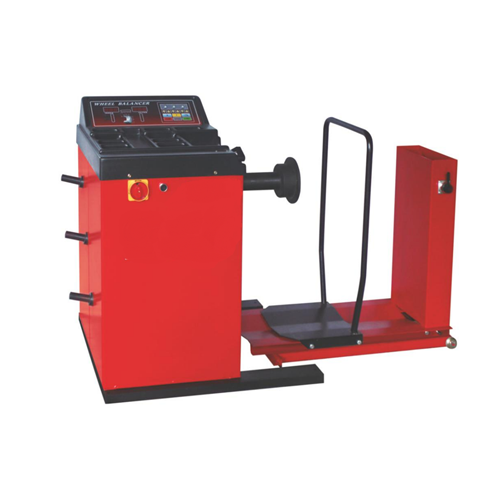 Heavy-duty truck wheel balancer